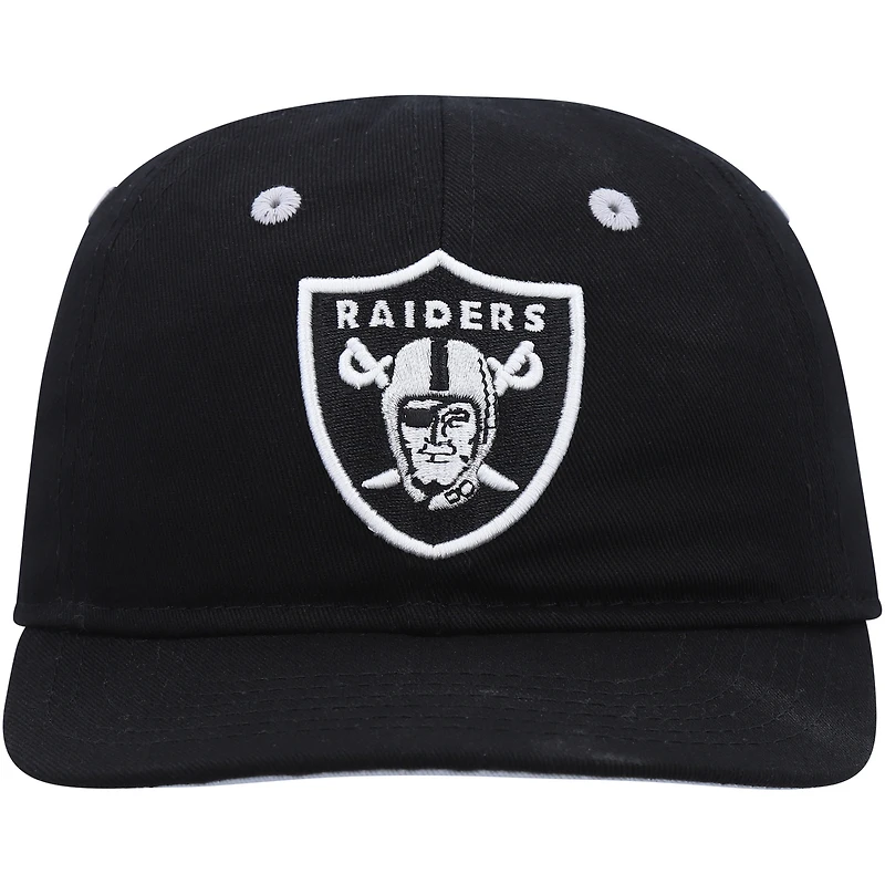 Infant Black Las Vegas Raiders Team Slouch Flex Hat