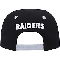 Infant Black Las Vegas Raiders Team Slouch Flex Hat