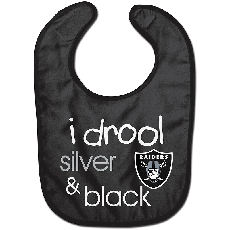 Bavoir WinCraft Las Vegas Raiders Drool All-Pro pour bébé