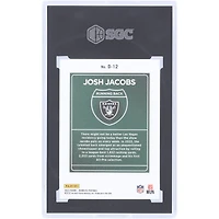 Carte Panini Donruss Downtown #D-12 SGC 2023 des Las Vegas Raiders de Josh Jacobs, authentifiée 9,5