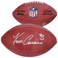 Kirk Cousins Las Vegas Raiders Autographed Wilson Duke Full Color Football
