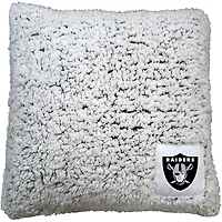 Las Vegas Raiders 16'' x 16'' Frosty Sherpa Pillow