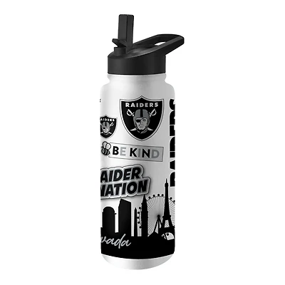Raiders de Las Vegas 34 oz. Bouteille Quencher native