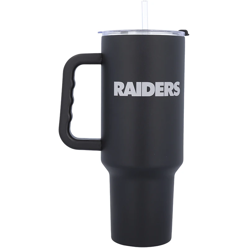 Las Vegas Raiders 40oz. Travel Tumbler with Handle