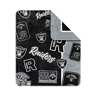 Las Vegas Raiders 50” x 60” Dream Weave Throw Blanket