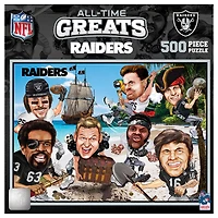 Puzzle de 500 pièces Las Vegas Raiders : Les plus grands joueurs de tous les temps