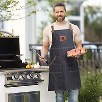 Las Vegas Raiders Grill Apron and Glove Set
