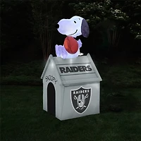 Niche gonflable Snoopy des Raiders de Las Vegas