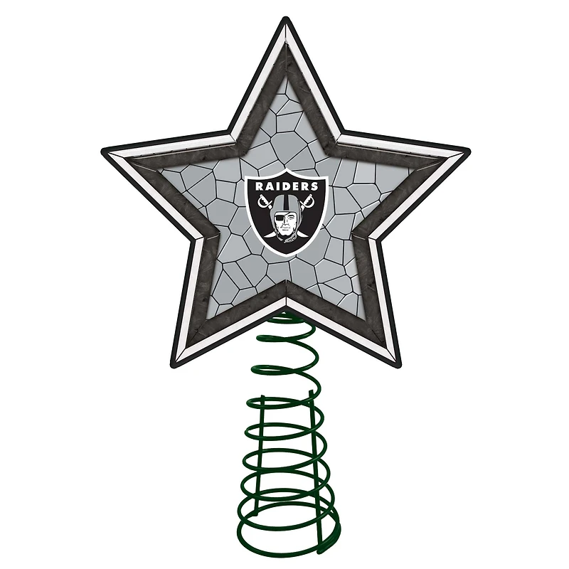 Décoration de sapin en mosaïque des Raiders de Las Vegas