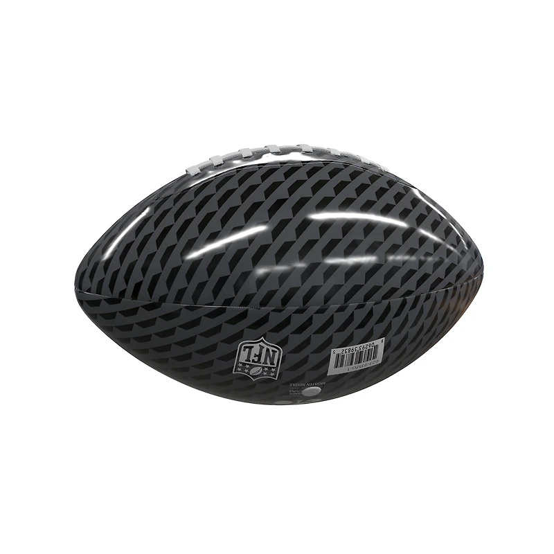 Mini ballon de football en caoutchouc brillant Las Vegas Raiders