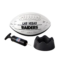 Logo Brands Las Vegas Raiders 2025 Autograph Signature Football