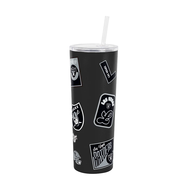 Logo Brands Las Vegas Raiders 30oz Dreamweave Straw Tumbler