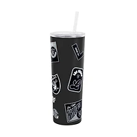 Logo Brands Las Vegas Raiders 30oz Dreamweave Straw Tumbler