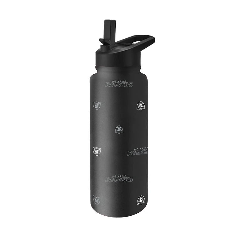 Bouteille de 34 oz (994 ml) « Steep and Repeat Quencher » de Logo Brands Las Vegas Raiders