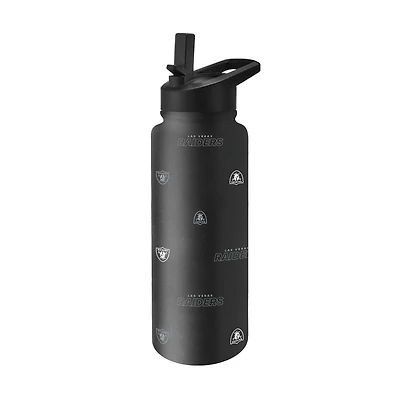 Bouteille de 34 oz (994 ml) « Steep and Repeat Quencher » de Logo Brands Las Vegas Raiders