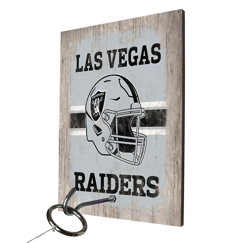 Jeu de lancer d'anneaux des Logos des Las Vegas Raiders