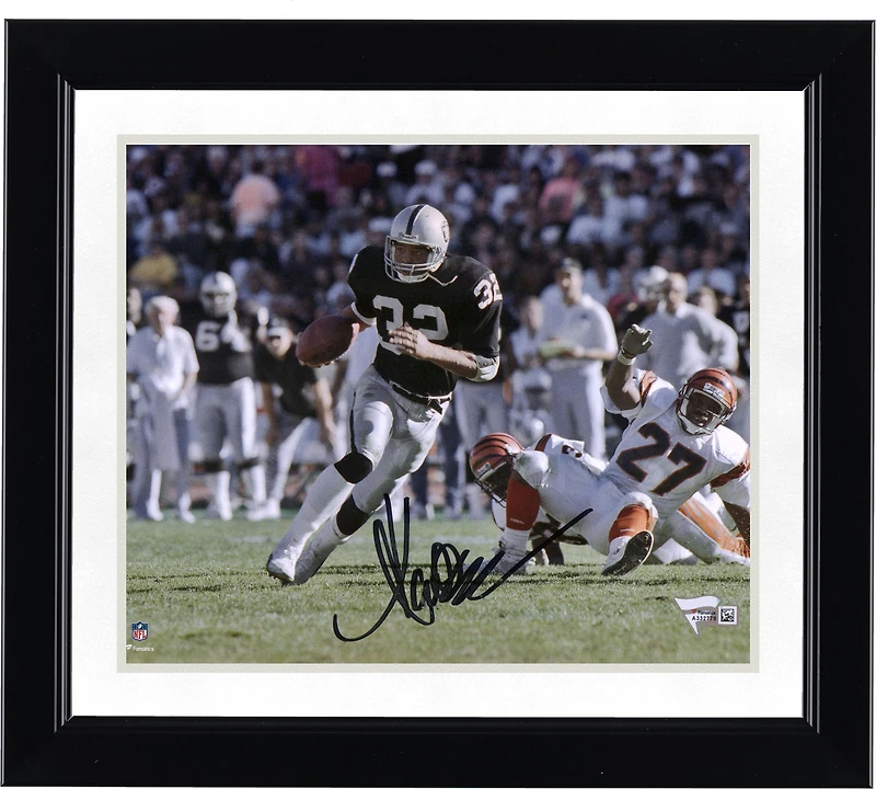 Marcus Allen Las Vegas Raiders Autographed 8'' x 10'' vs. Cincinnati Bengals Photograph
