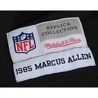 Marcus Allen Las Vegas Raiders Autographed Black Mitchell & Ness Replica Jersey with "HOF 03" Inscription