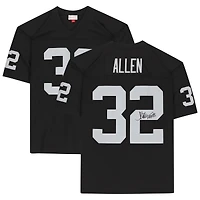 Marcus Allen Las Vegas Raiders Autographed Black Mitchell & Ness Replica Jersey with "HOF 03" Inscription