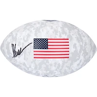 Marcus Allen Las Vegas Raiders Autographed Wilson 2024 Salute To Service Football