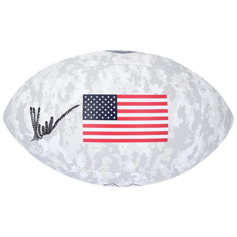 Marcus Allen Las Vegas Raiders Autographed Wilson 2024 Salute To Service Football