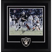 Photographie encadrée de luxe autographiée de Marcus Allen des Las Vegas Raiders contre les Cincinnati Bengals 16'' x 20''