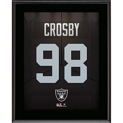 Maxx Crosby Las Vegas Raiders 10.5" x 13" Jersey Number Sublimated Player Plaque
