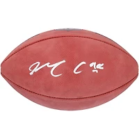 Ballon de football Duke autographié par Maxx Crosby des Las Vegas Raiders