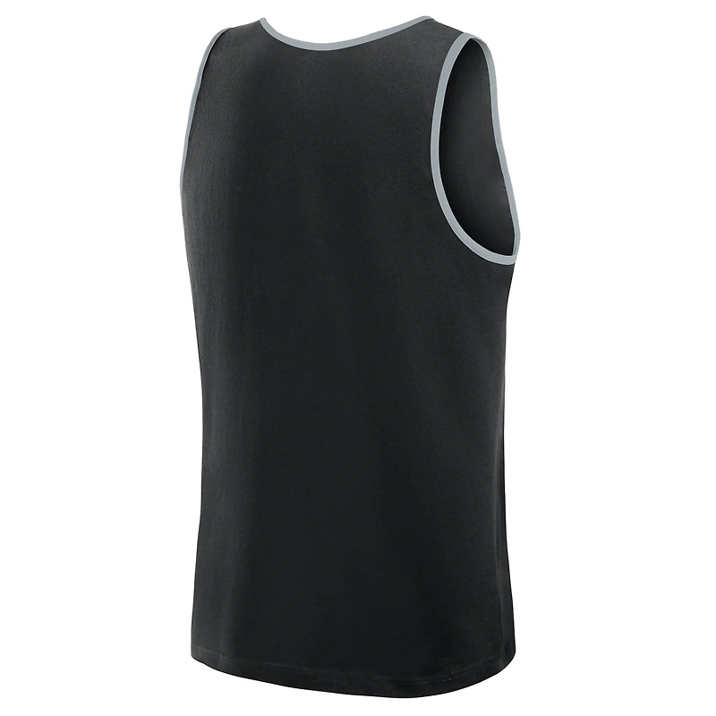 Débardeur Fanatics noir pour homme Las Vegas Raiders Unmatched Success
