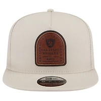 Casquette Snapback Premier 9FIFTY New Era Stone Las Vegas Raiders pour homme