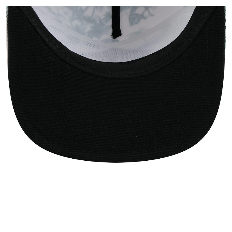 Casquette de golf à visière snapback blanche New Era Las Vegas Raiders Adventure pour homme