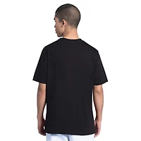 T-shirt noir Starter pour homme avec logo sphérique des Las Vegas Raiders