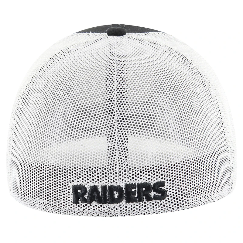 Casquette extensible noire « 47 » des Raiders de Las Vegas pour hommes