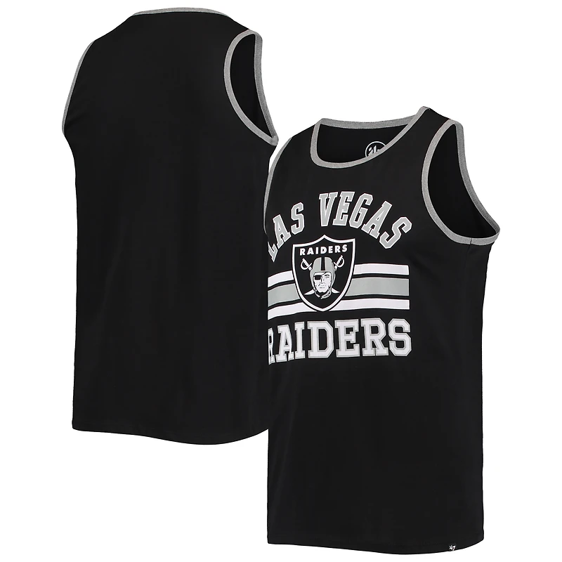 Débardeur Super Rival Las Vegas Raiders Edge '47 noir pour homme