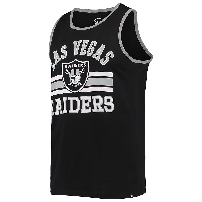 Débardeur Super Rival Las Vegas Raiders Edge '47 noir pour homme