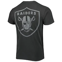 Men's '47 Black Las Vegas Raiders Fast Track Tonal Highlight T-Shirt