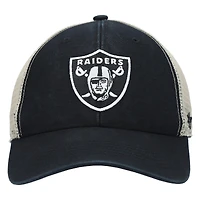 Men's '47 Black Las Vegas Raiders Flagship MVP Snapback Hat