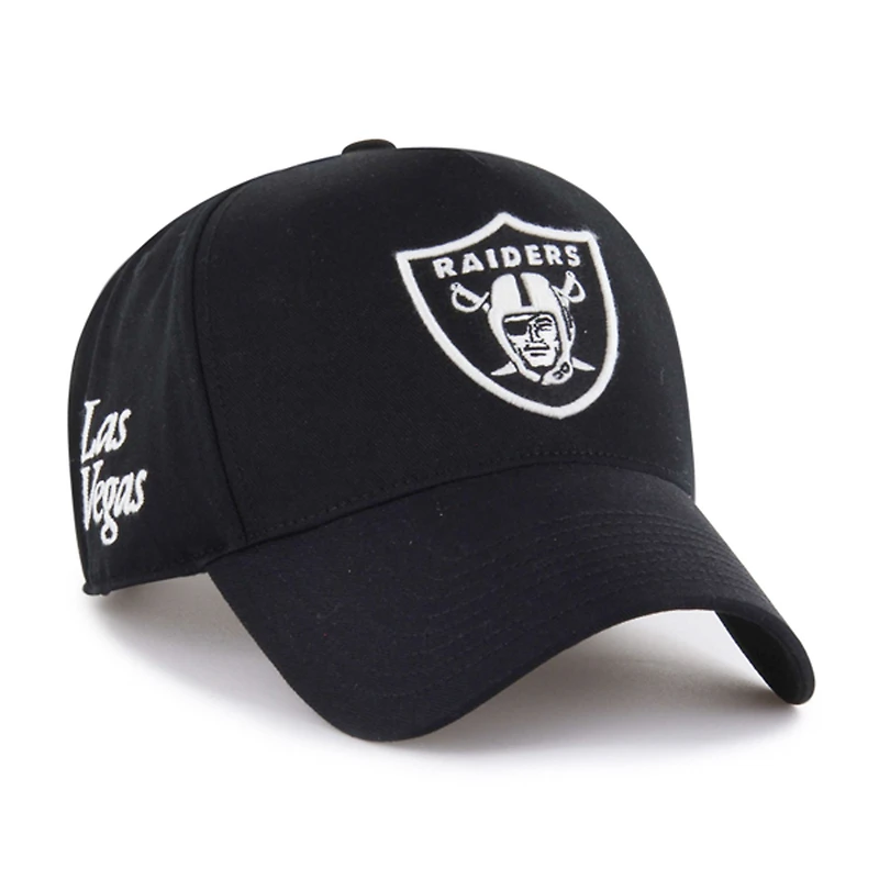Casquette ajustable noire « 47 » pour homme, Las Vegas Raiders Foundation Offside