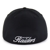Casquette ajustée noire « 47 » pour homme, modèle Foundational Franchise des Las Vegas Raiders