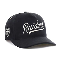 Men's '47  Black Las Vegas Raiders Golden Age Corduroy Hitch Adjustable Hat