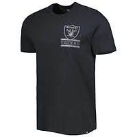 Men's '47 Black Las Vegas Raiders Open Field Franklin T-Shirt