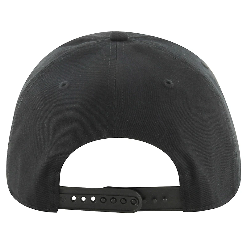 Casquette ajustable Overhand Hitch noire '47 pour homme des Las Vegas Raiders