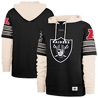Sweat à capuche noir « 47 » pour homme des Las Vegas Raiders, Split Zone Cornerback Duo