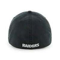 Men's '47 Black Las Vegas Raiders Sure Shot Franchise Fitted Hat