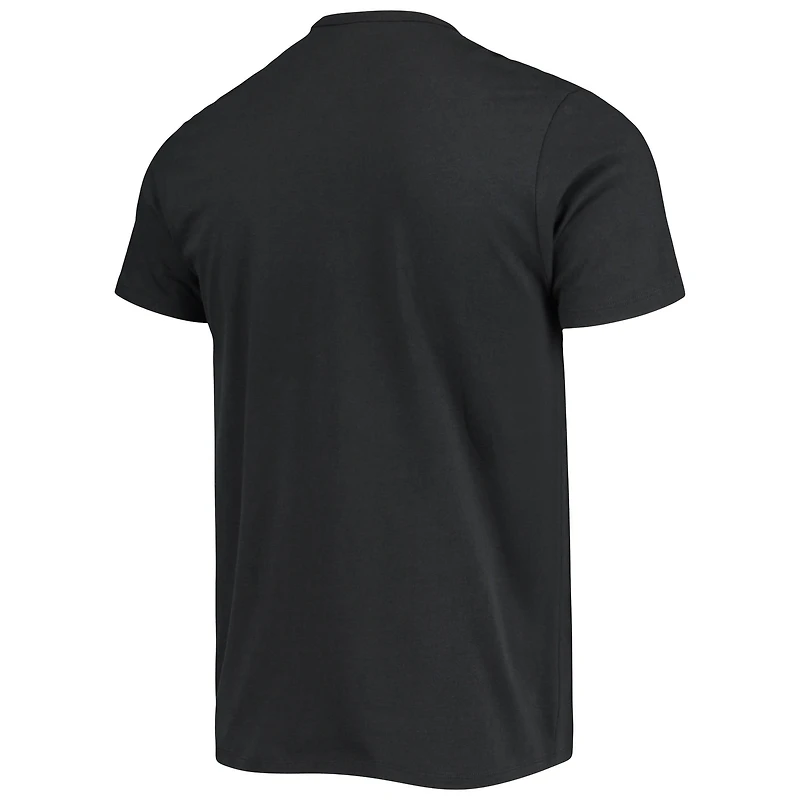 T-shirt à rayures noires de l'équipe Las Vegas Raiders '47 pour homme
