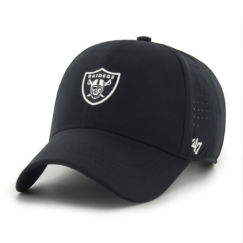Men's '47 Black Las Vegas Raiders Vent MVP Adjustable Hat
