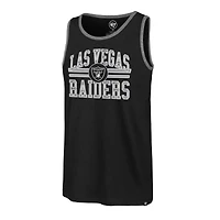 Men's '47  Black Las Vegas Raiders Winger Franklin Tank Top
