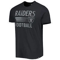 T-shirt pour homme '47 Black Las Vegas Raiders Wordmark Rider Franklin
