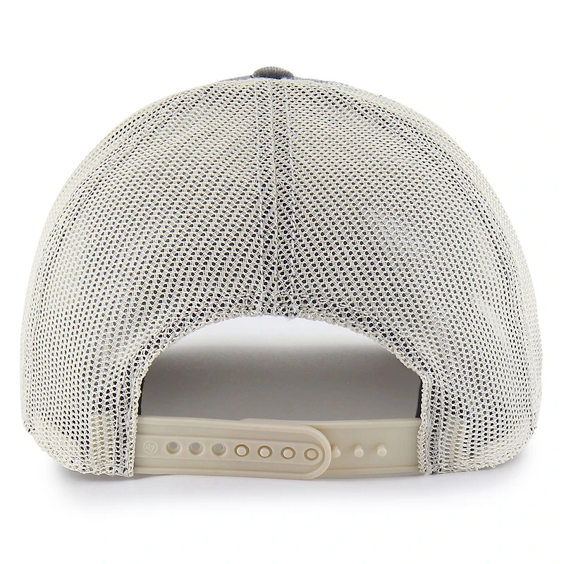 Men's '47  Charcoal Las Vegas Raiders Canteen Relaxed Trucker Adjustable Hat