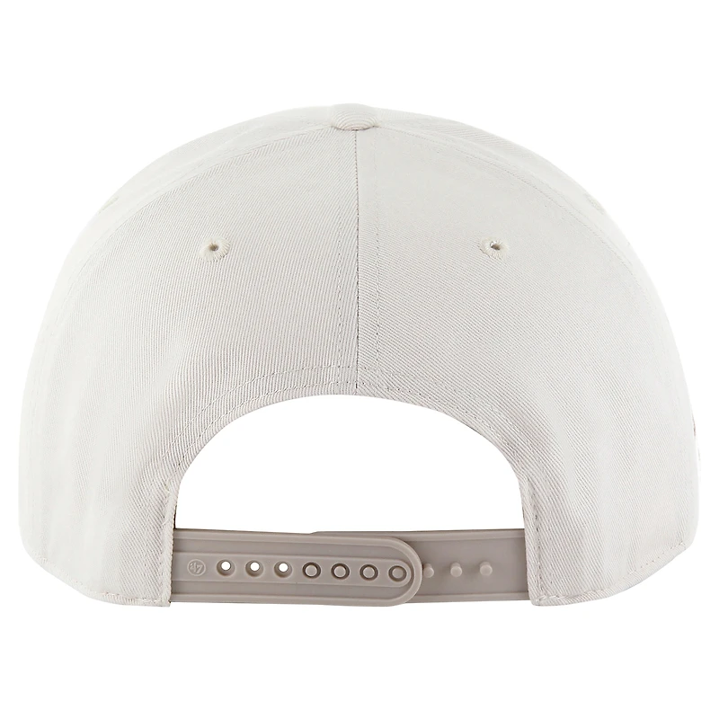 Men's '47 Cream Las Vegas Raiders Overhand Hitch Adjustable Hat